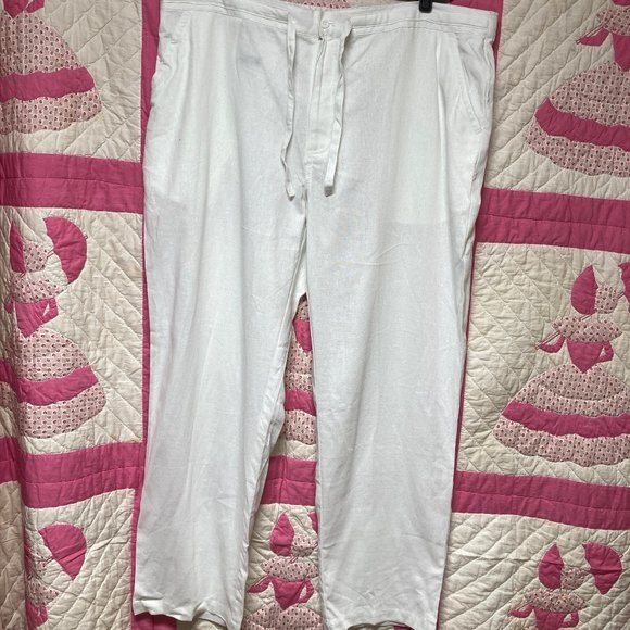 Cubavera Linen Blend Pants Size XXL - Picture 2 of 11